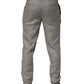 Briglia 1949 Gray Mid Waist Dress Formal Skinny Men Pants