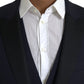 Dolce & Gabbana Blue Wool MARTINI 1 Button Men 3 Piece Suit