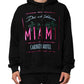 Dolce & Gabbana Black Printed Hooded Men Sweatshirt Sweater
