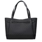 Michael Kors Black Fabric Shoulder Bag