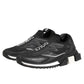 Dolce & Gabbana Black SORRENTO Sport Stretch Sneakers Shoes