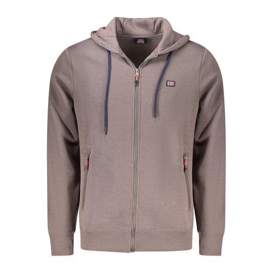 Norway 1963 Marrone Cotton Men Sweatshirt