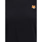 Maison Kitsuné Black Cotton T-Shirt