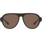 Armani Exchange Brown Acetate Sunglasses