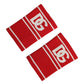 Dolce & Gabbana Red White DG Logo Cotton 1 Pair One SIze Wristband