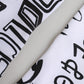 Dolce & Gabbana Black White DG Logo Elbow Length Mitten  Gloves