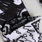 Dolce & Gabbana Gloves Black White DG Logo Elbow Length Mitten