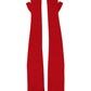 Dolce & Gabbana Red Wool Knitted Fingerless Elbow One Length Gloves