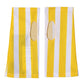 Dolce & Gabbana Yellow White Nylon Fingerless Wrist Length Gloves