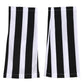 Dolce & Gabbana Black White Nylon Fingerless Wrist Length Gloves