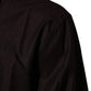 Dolce & Gabbana Brown Cotton LongSleeve MARTINI Dress  Shirt