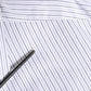 Dolce & Gabbana White Stripes Long Sleeves GOLD Dress Shirt