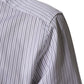 Dolce & Gabbana White Stripes Cotton Men GOLD Dress Shirt