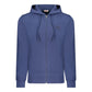 Rifle Blue Cotton Men's Hoodie