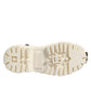 Dolce & Gabbana White Leather Rubber Logo Ankle Boots Shoes