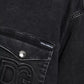 Dolce & Gabbana Black Cotton Long Sleeve Denim Casual Shirt