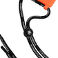 Dolce & Gabbana Holder Neon Orange Rubber DG Embossed Adjustable Badge