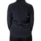 Dolce & Gabbana Blue Collared Long Sleeves Dress Shirt Top