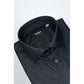 Baldinini Trend Black Cotton Men Shirt