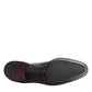 Dolce & Gabbana Black Calfskin Leather Derby Dress Shoes