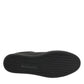 Dolce & Gabbana Black Leather Heart Embellished Sneakers Shoes