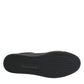 Dolce & Gabbana Black Leather Heart Embellished Sneakers Shoes
