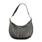 Mario Valentino Nero Polyurethane Women's Shoulder Bag