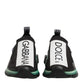 Dolce & Gabbana Black Slip On Sorrento Men Sneakers Shoes