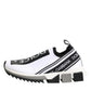 Dolce & Gabbana White Logo Low Top Sorrento Sneakers Shoes