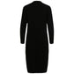 Vila Clothes Black Nylon Cardigan