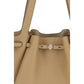 Tory Burch Beige Leather Shoulder Bag