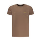 Aeronautica Militare Marrone Cotton Men T-Shirt