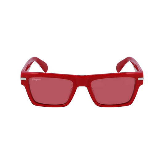 Ferragamo Multicolor Acetate Sunglasses