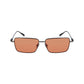 Ferragamo Gray Metal Sunglasses