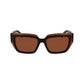 Ferragamo Brown Acetate Sunglasses