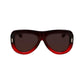 Ferragamo Multicolor Acetate Sunglasses