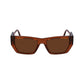 Karl Lagerfeld Brown Injected Sunglasses