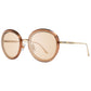 Longines Brown Metal Sunglasses