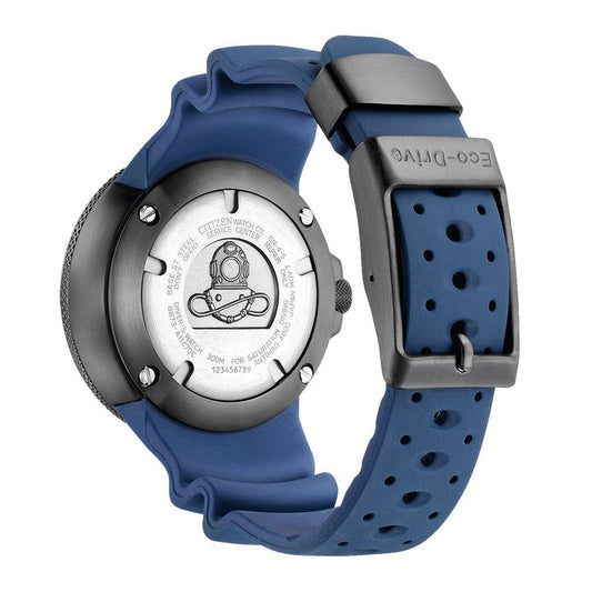 Citizen Blue Rubber Sport Watch