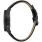 Just Cavalli Black Leather Dress Watch