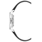 Nine West Black Leather Dress Watch