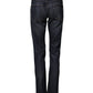 Dolce & Gabbana Dark Blue Watch GOLD Men Skinny Denim Jeans