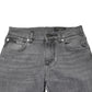 Dolce & Gabbana Gray Cotton Mid Waist Skinny Denim Jeans