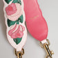 Dolce & Gabbana Strap White Floral Calf Leather Bag Accessory Shoulder