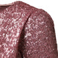 Dolce & Gabbana Pink Sequinned Mermaid Long Gown Dress