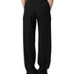 Dolce & Gabbana Black Wool Blend Straight High Waist Pants