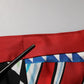 Dolce & Gabbana Multicolor Carretto Pattern Straight Pants