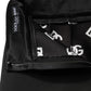 Dolce & Gabbana Black Nylon Pencil Cut High Waist Mini Skirt