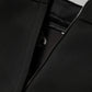 Dolce & Gabbana Black Nylon Pencil Cut High Waist Mini Skirt