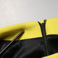 Dolce & Gabbana Yellow Wool Buttoned High Waist Mini Skirt